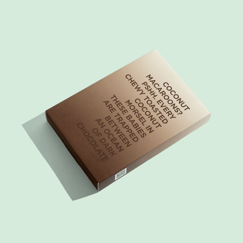 Coconut Dark Chocolate, 20 pc - xocolatti